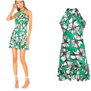 NEW ALEXIS Erika Dress in Emerald Floral Sz M NWOT
